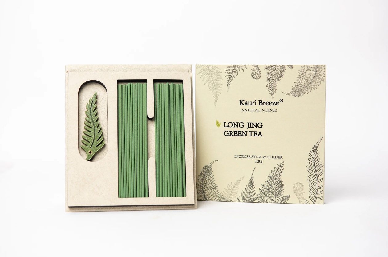 Green Tea(Long Jing) Incense Sticks Set