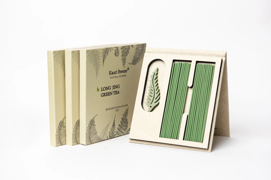Green Tea(Long Jing) Incense Sticks Set