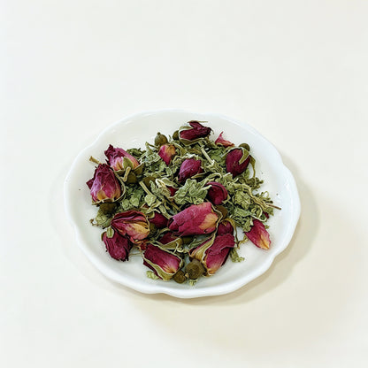 Rose Peppermint Tea - Herbal Tisane