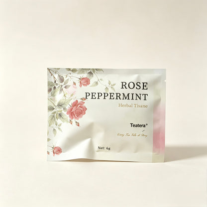 Rose Peppermint Tea - Herbal Tisane